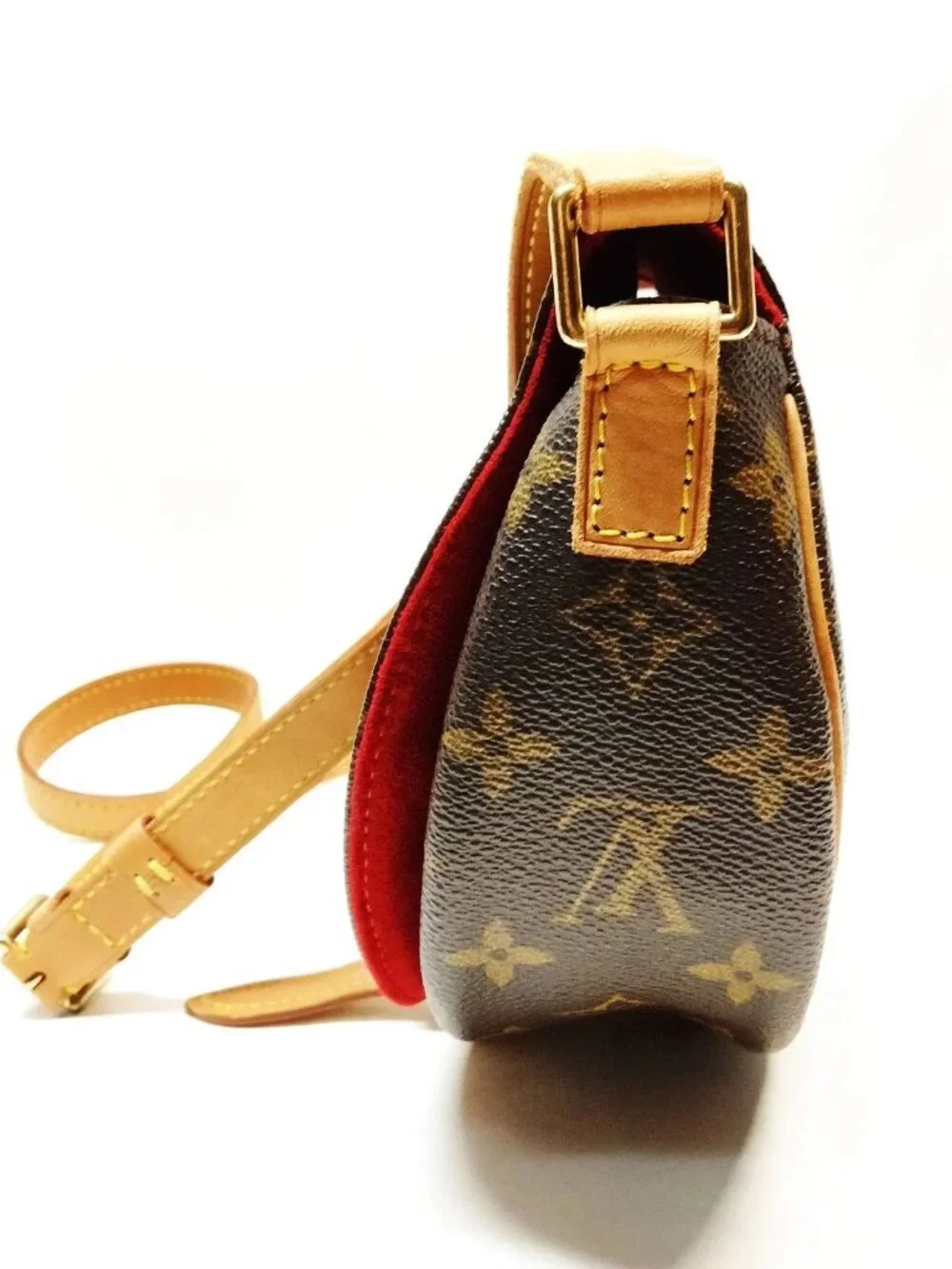 Authentic Louis Vuitton Vintage Tambourin Monogram Shoulder Bag